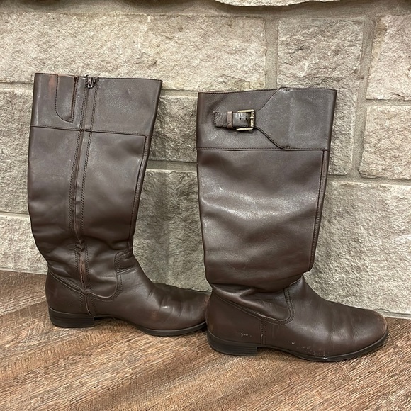 Ralph Lauren Shoes - Ralph Lauren Sigrid Dark Brown Boots